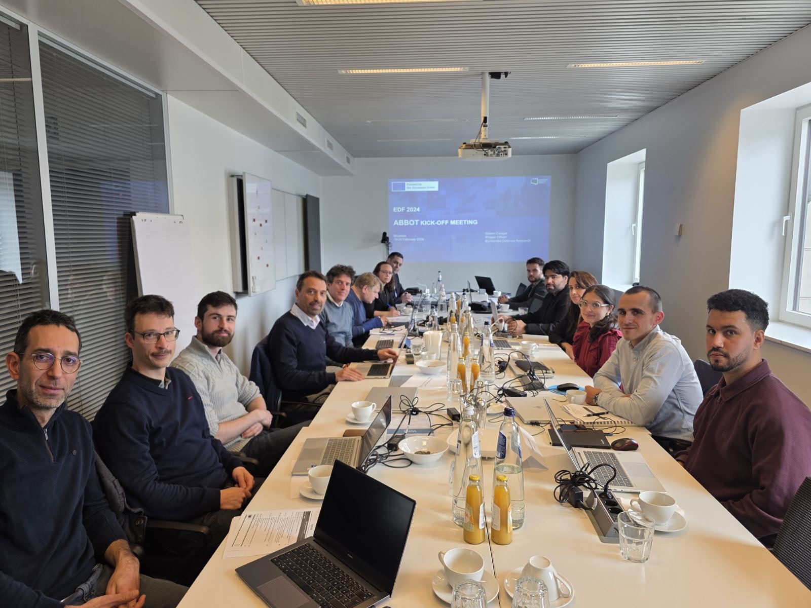 Consortium partners at the ABBOT project Kick-off Meeting in Brussels
